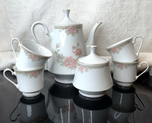 Tea set crown - set, fine